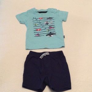 Nautica Boy’s 3/6 Month Shorts Set